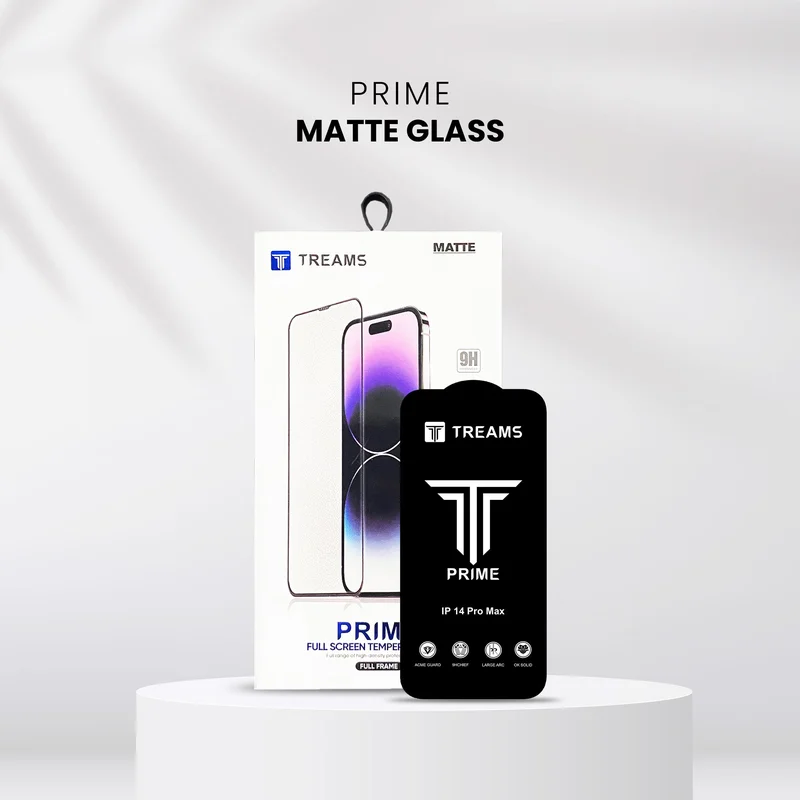 Treams Prime Series - Silk Matte Tempered Glass