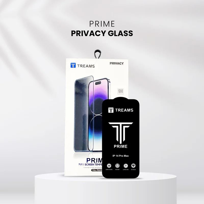 Treams Prime Series - Anti-Spy Tempered Glass