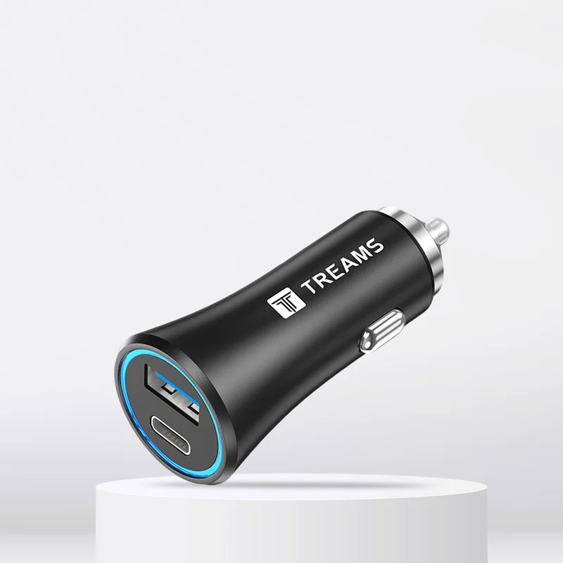 Treams TRM CC 03 Dual Fast Car Charger